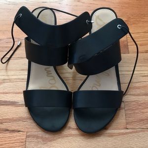 Worn once Sam Edelman black sandals 8.5